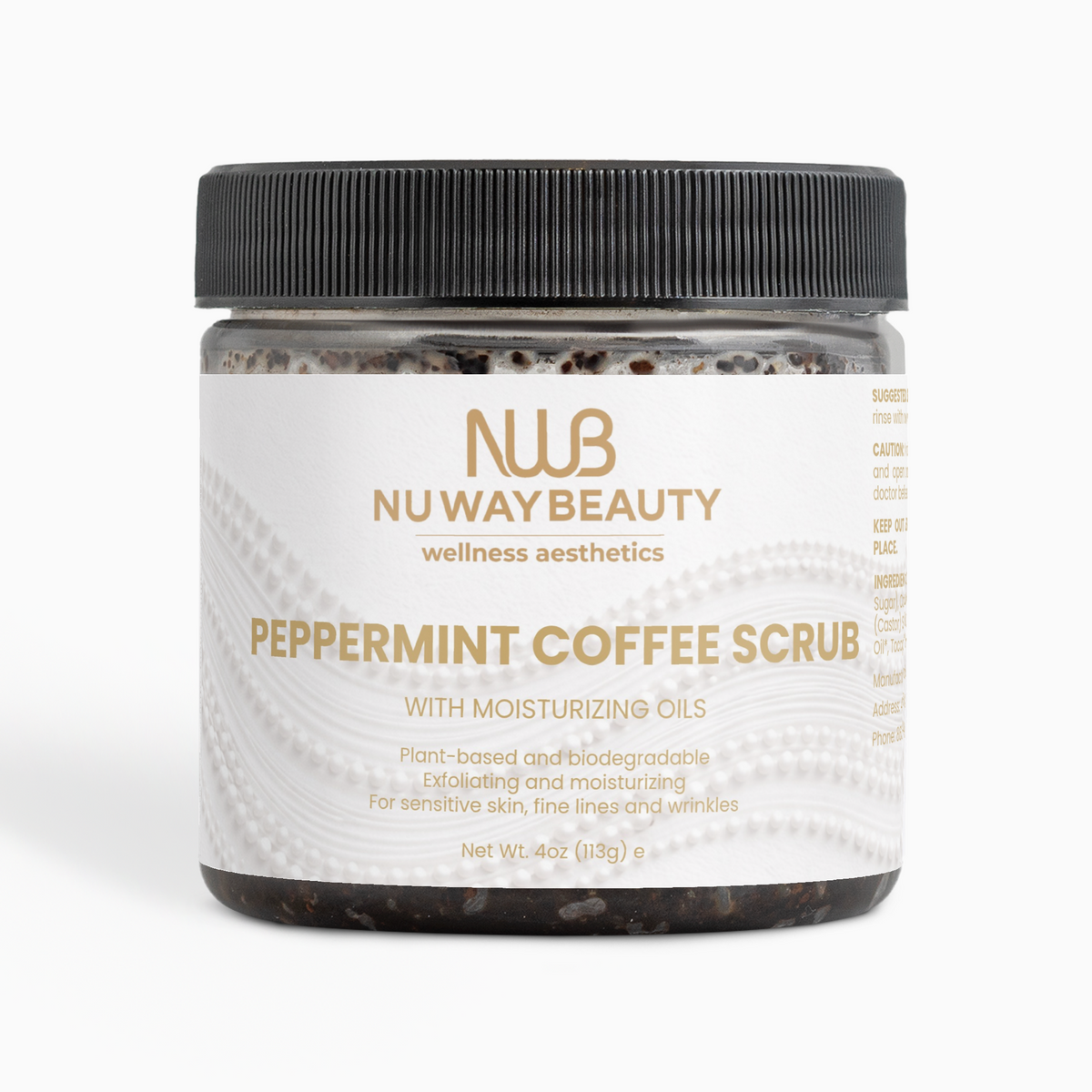 Peppermint Coffee Scrub