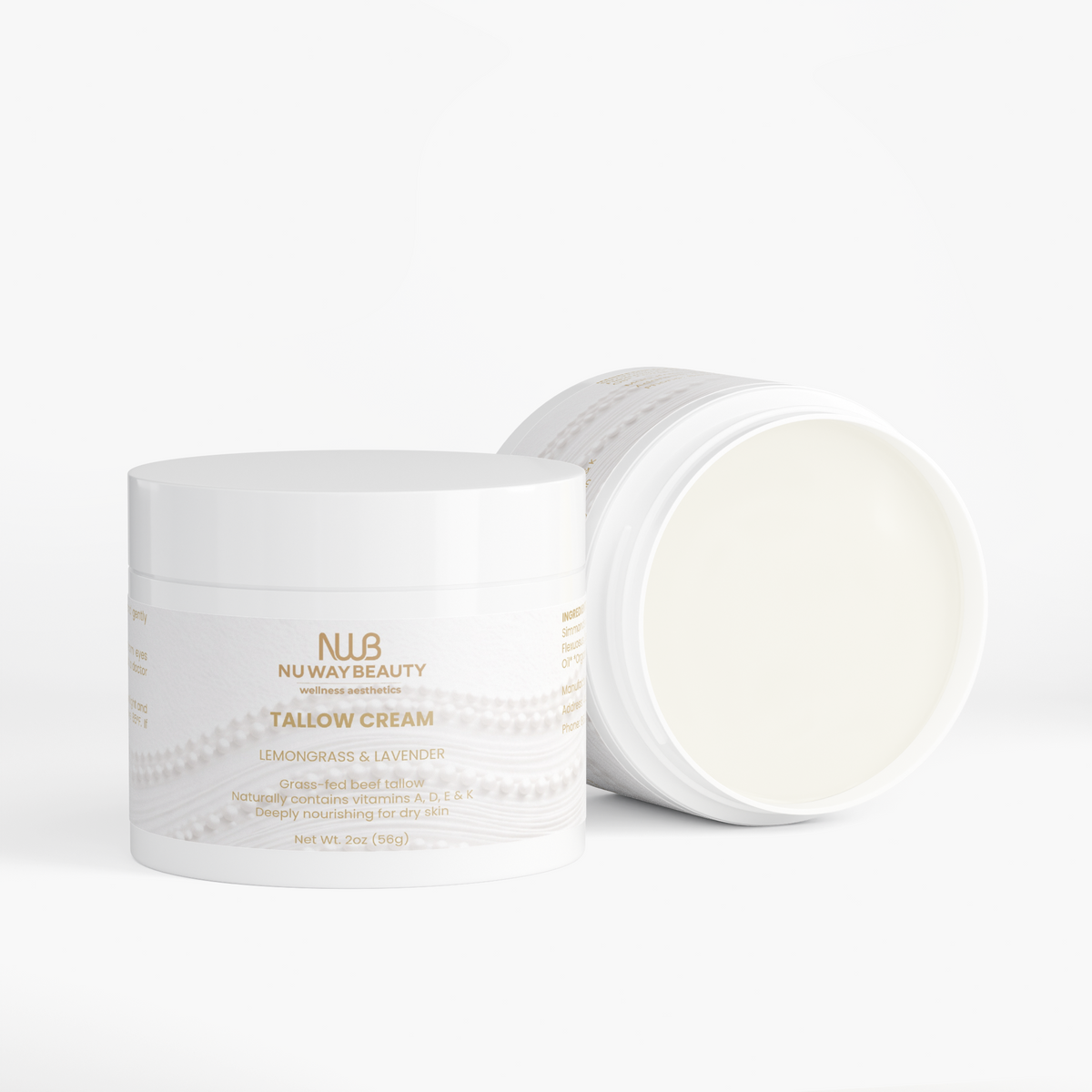 Tallow Cream Lemongrass & Lavender