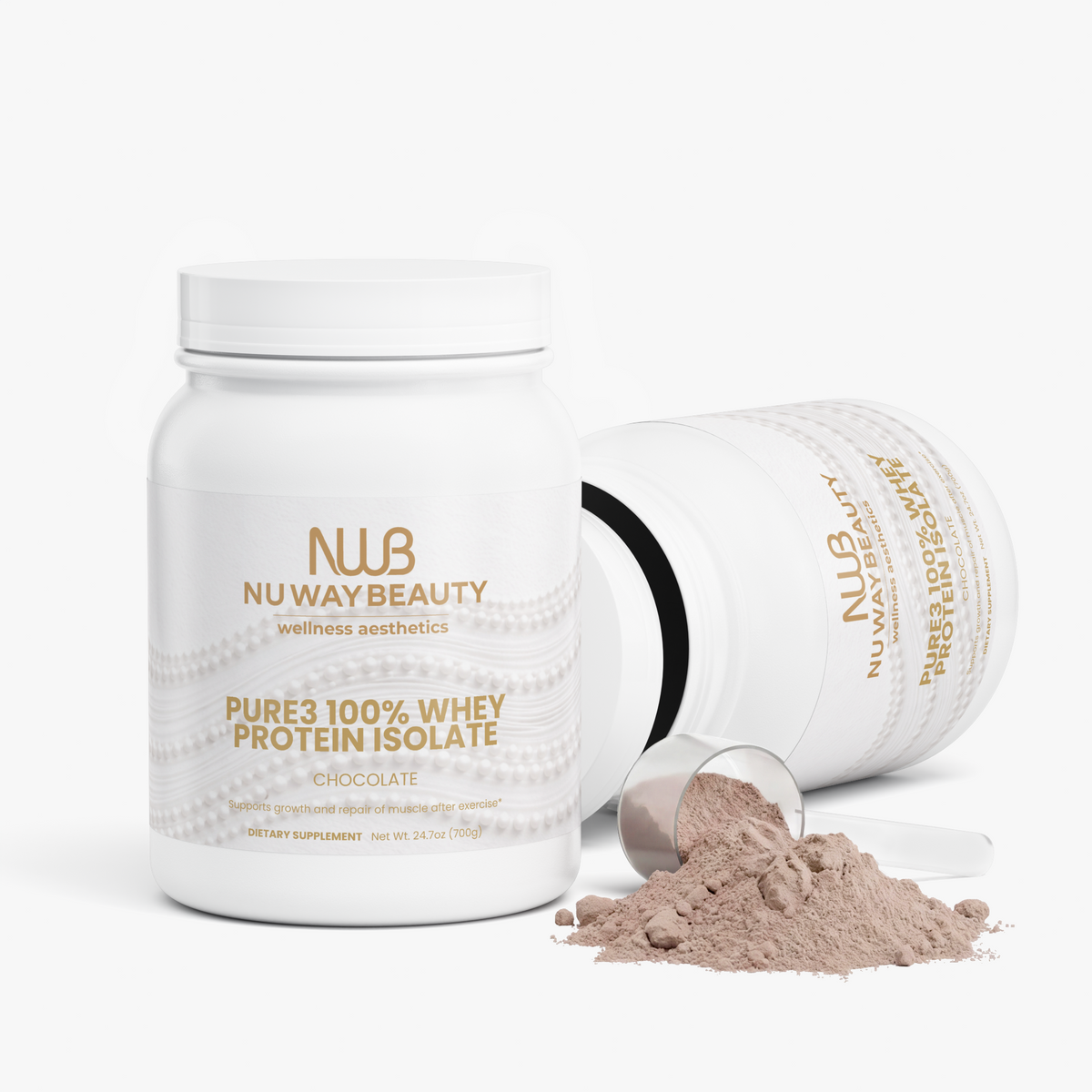Pure3 100% Whey Protein Isolate (Chocolate)
